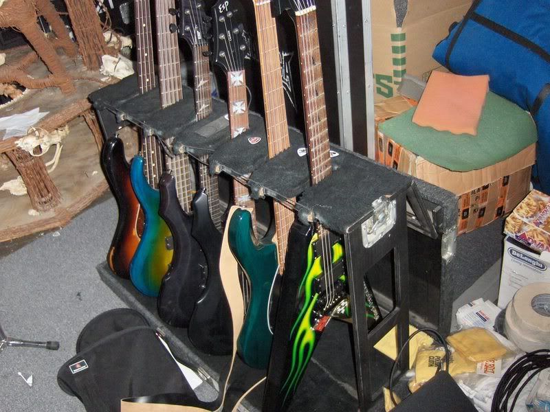 Metallica HQ pix Guitars and amps galore Harmony Central
